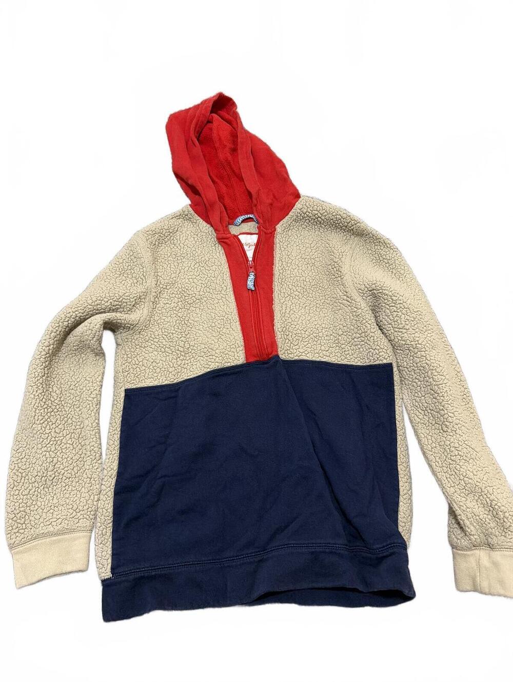 Cat & Jack Kids Hoodie L 12/14 Colorblock Fleece